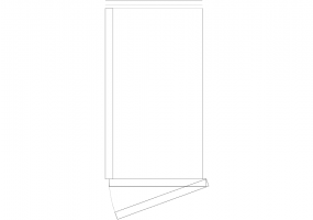 Wardrobes DWG - 单桥架13