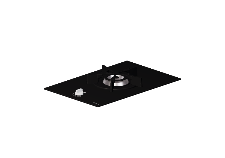 3D Electrical Appliances - Built-in Gas cooking hob with... 3D Electrical Appliances - Built-in Gas cooking hob with...