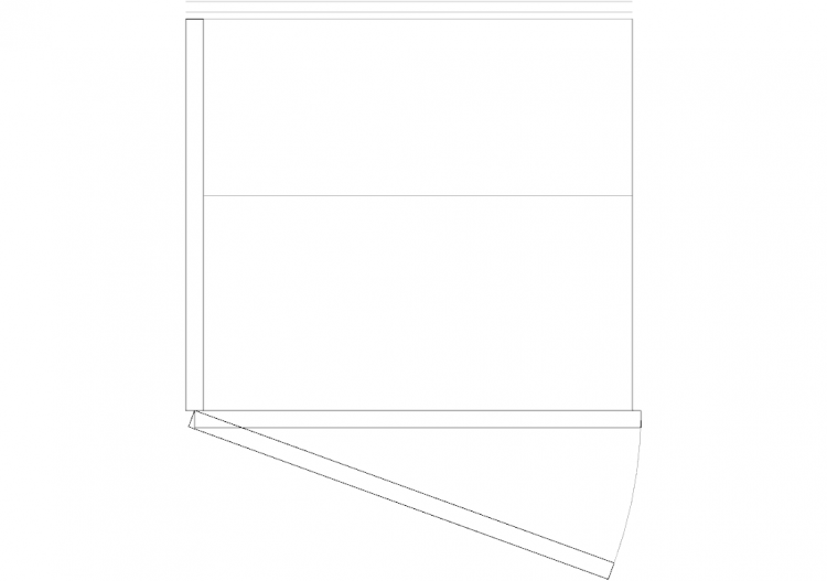 Armoires DWG - Pont unique 18 - ACCA software