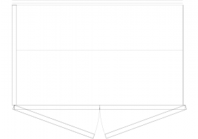 Wardrobes DWG - Single bridge 19