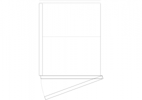 DWG Schränke - Einzel-Brücke 21