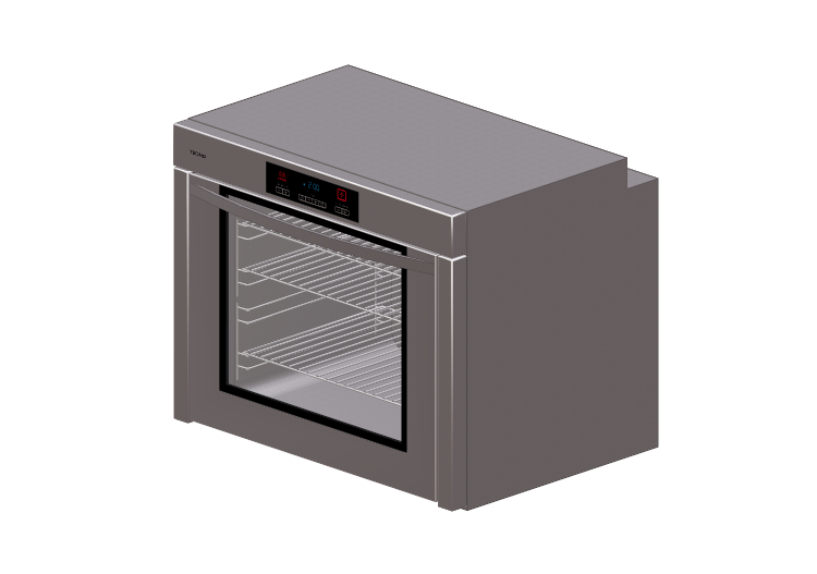 3D Haushaltgeräte - Einbau-Backofen - Tecno - TF76 - Lofra 3D Haushaltgeräte - Einbau-Backofen - Tecno - TF76 - Lofra