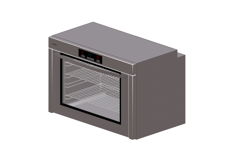 3D Haushaltgeräte - Einbau-Backofen - Tecno - TF90 - Lofra 3D Haushaltgeräte - Einbau-Backofen - Tecno - TF90 - Lofra