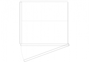 Wardrobes DWG - 单桥架22