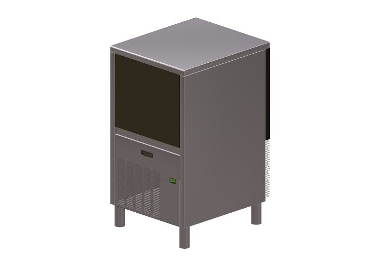 Electroménagers 3D - Machine à glaçons - Tecno - TI46X -... Electroménagers 3D - Machine à glaçons - Tecno - TI46X -...