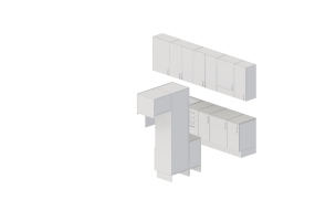 3D Kitchens - Furnished kitchen - Marbodal