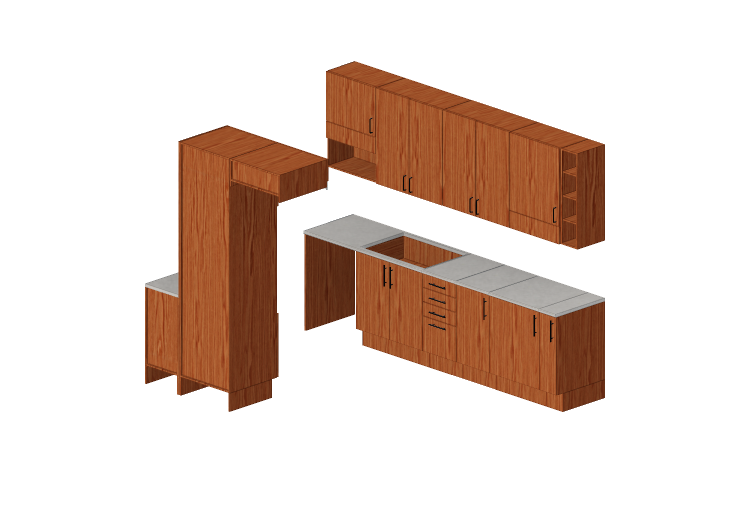 3D Küchen - Eingerichtete Küche - Marbodal - Marbodal 3D Küchen - Eingerichtete Küche - Marbodal - Marbodal