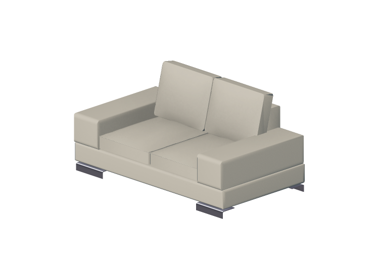3D Sessel und Sofas - Ledersofa 2-Sitzer - Giulio Marelli -... 3D Sessel und Sofas - Ledersofa 2-Sitzer - Giulio Marelli -...