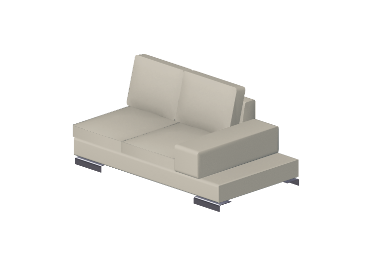 Poltronas y Sofás 3D - Sofá modular de cuero - Giulio... Poltronas y Sofás 3D - Sofá modular de cuero - Giulio...
