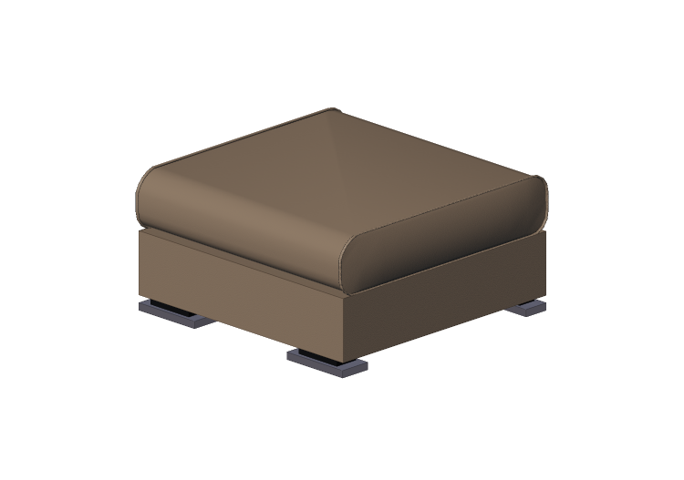 Chairs and Sofas 3D - Leather modular sofa pouf - Giulio... Chairs and Sofas 3D - Leather modular sofa pouf - Giulio...