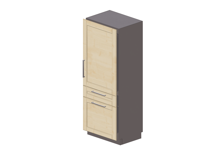 Elettrodomestici 3D - Frigorifero combinato - Monogram -... Elettrodomestici 3D - Frigorifero combinato - Monogram -...