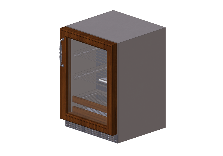 Electroménagers 3D - Réfrigérateur sous comptoir – Monogram... Electroménagers 3D - Réfrigérateur sous comptoir – Monogram...