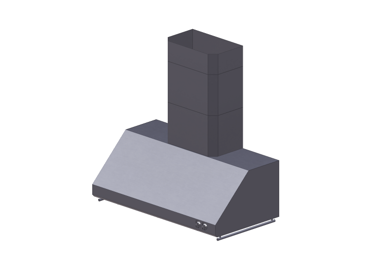 3D Haushaltgeräte - Dunstabzugshaube – Monogram - ZV48SSJSS... 3D Haushaltgeräte - Dunstabzugshaube – Monogram - ZV48SSJSS...