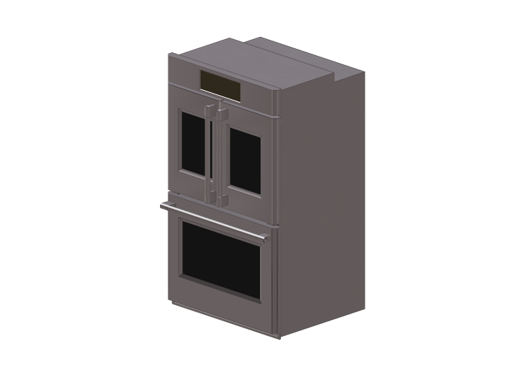 Elettrodomestici 3D - Forno combinato - Monogram -... Elettrodomestici 3D - Forno combinato - Monogram -...