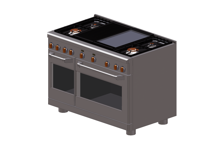 Elettrodomestici 3D - Cucina con forno - Monogram -... Elettrodomestici 3D - Cucina con forno - Monogram -...