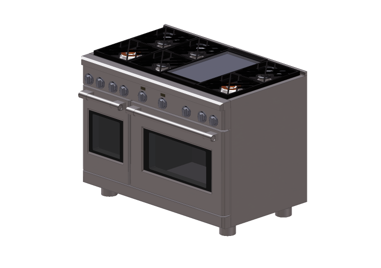 3D Electrical Appliances - Kitchen with Oven – Monogram -... 3D Electrical Appliances - Kitchen with Oven – Monogram -...