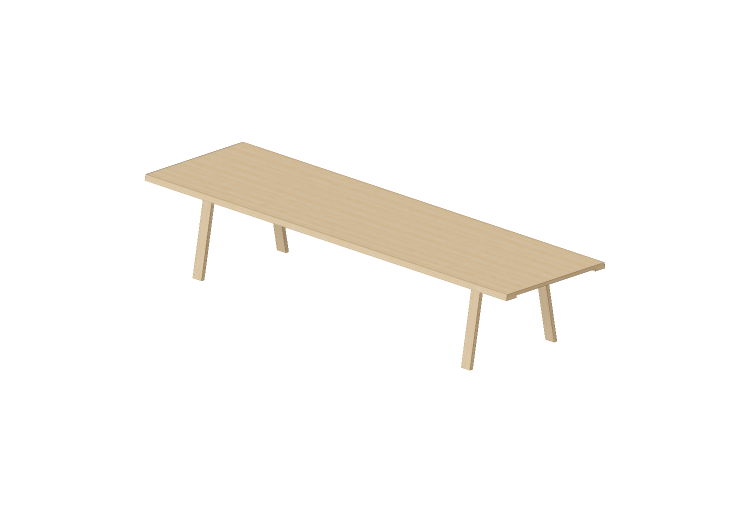 Mesas 3D - Mesa de madera - Montis - Doble - Montis Mesas 3D - Mesa de madera - Montis - Doble - Montis