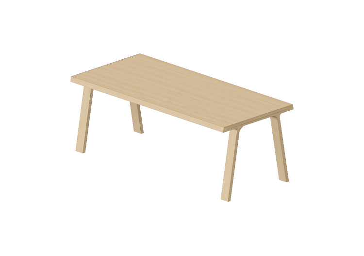 3D Tables - Wooden table - Montis - Doble - Montis 3D Tables - Wooden table - Montis - Doble - Montis