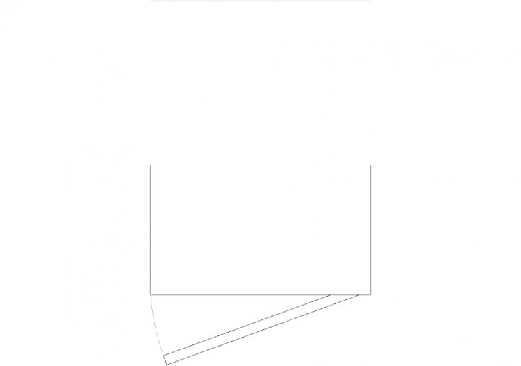 Cozinhas DWG - Cozinha bases p60xl45 04 - ACCA software