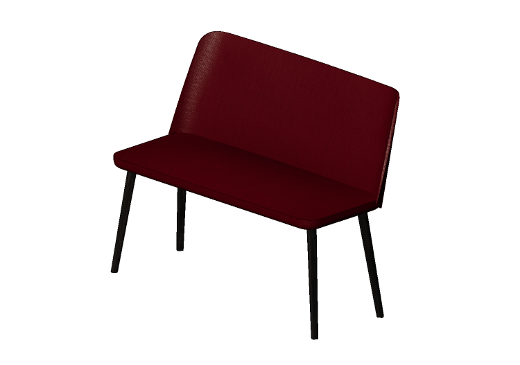 Chairs and Sofas 3D - Fabric Bench - Montis - Back me up -... Chairs and Sofas 3D - Fabric Bench - Montis - Back me up -...