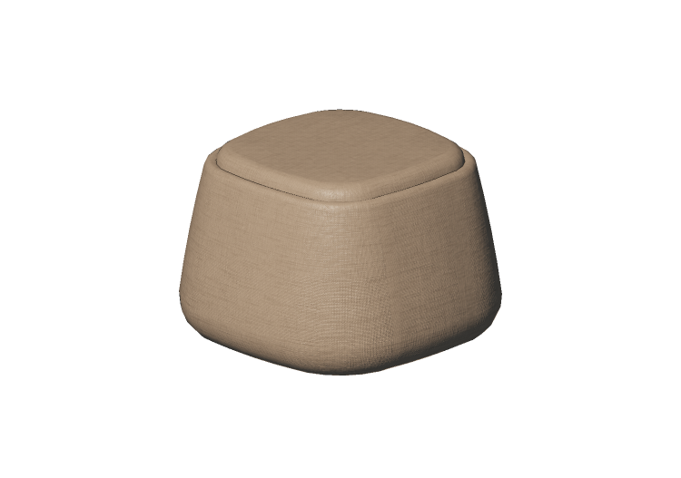 Poltronas y Sofás 3D - Puf de tela - Montis - Dumplin -... Poltronas y Sofás 3D - Puf de tela - Montis - Dumplin -...