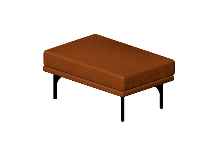 Divans 3D - Pouf en cuir - Montis - Otis - Montis Divans 3D - Pouf en cuir - Montis - Otis - Montis