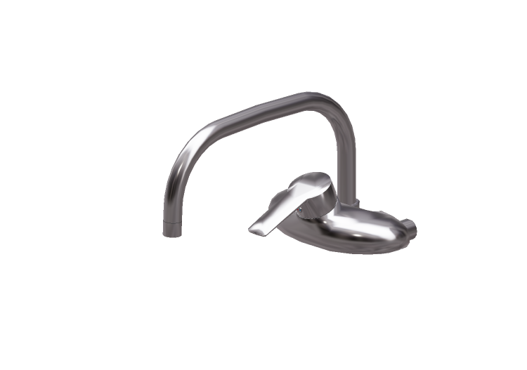 Torneiras 3D - Misturador de parede para cozinha – Mora - ... Torneiras 3D - Misturador de parede para cozinha – Mora - ...