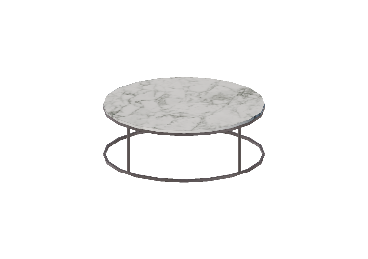 3D Tables - Round Table 100x100cm - Natuzzi - Cabaret -... 3D Tables - Round Table 100x100cm - Natuzzi - Cabaret -...