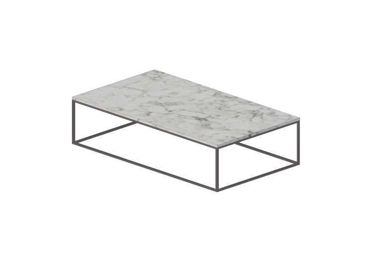 Mesas 3D - Mesita rectangular 140x80x34cm - Natuzzi -... Mesas 3D - Mesita rectangular 140x80x34cm - Natuzzi -...