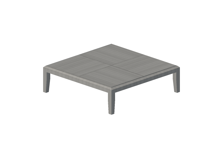 3D Tables - Square Table 100x100x29cm - Natuzzi - Opera -... 3D Tables - Square Table 100x100x29cm - Natuzzi - Opera -...