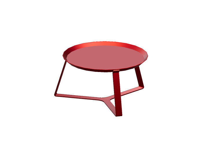 Mesas 3D - Mesita circular 66x33cm - Natuzzi - Viavai -... Mesas 3D - Mesita circular 66x33cm - Natuzzi - Viavai -...