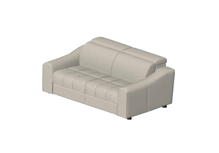 3D Sessel und Sofas - Ledersofa 2-Sitzer - Natuzzi - Attesa... 3D Sessel und Sofas - Ledersofa 2-Sitzer - Natuzzi - Attesa...
