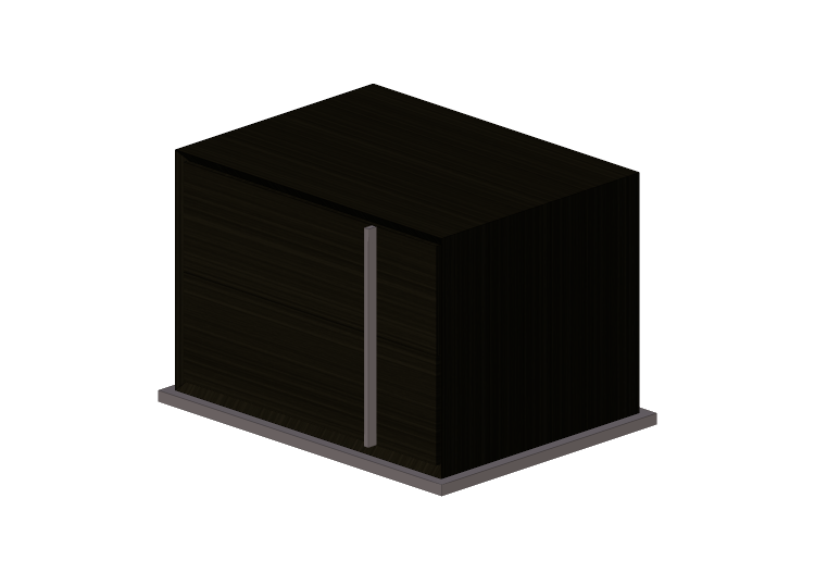 Beds and Side Cabinets 3D - Bed side cabinet 66x50x44cm -... Beds and Side Cabinets 3D - Bed side cabinet 66x50x44cm -...