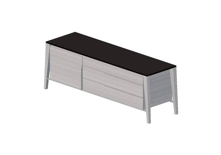 Armadi 3D - Cassettiera 190x55x65cm - Natuzzi - Euclide -... Armadi 3D - Cassettiera 190x55x65cm - Natuzzi - Euclide -...