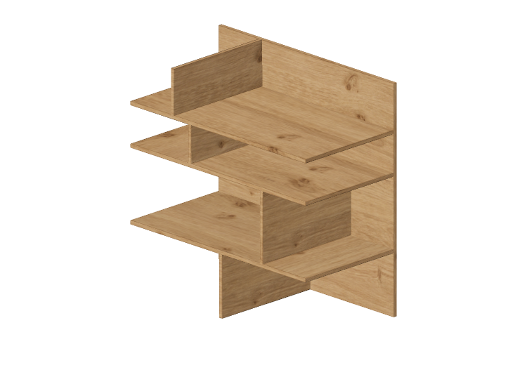 Parois équipées 3D - Système composable 58x58cm - Natuzzi -... Parois équipées 3D - Système composable 58x58cm - Natuzzi -...