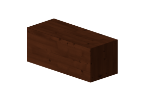 3D Wall Cabinet - Modular system 100x42x39cm - Natuzzi - kubica