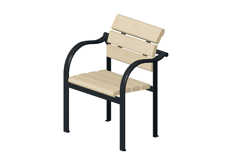 Panchine e Fioriere 3D - Sedia in legno - Nola - Kalmar -... Panchine e Fioriere 3D - Sedia in legno - Nola - Kalmar -...