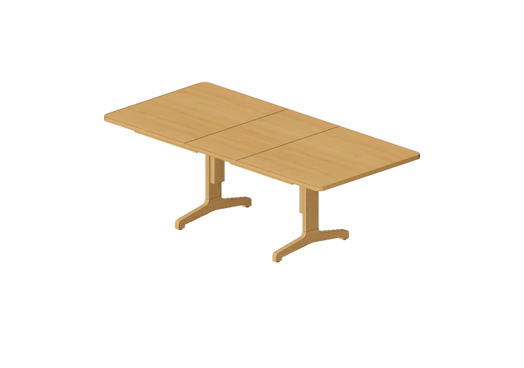 Tables 3D - Table en bois - Nordic Care - Gustav 241 -... Tables 3D - Table en bois - Nordic Care - Gustav 241 -...
