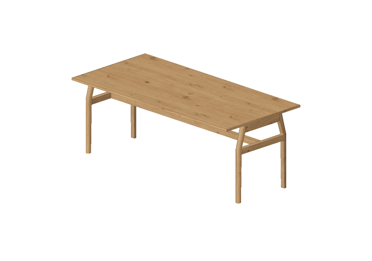 Tavoli 3D - Tavolo in legno - Nordic Care - Enok 802 -... Tavoli 3D - Tavolo in legno - Nordic Care - Enok 802 -...