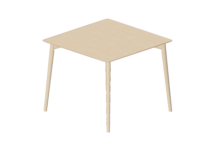 Tables 3D - Table en bois - Nordic Care - Grace 501 -... Tables 3D - Table en bois - Nordic Care - Grace 501 -...