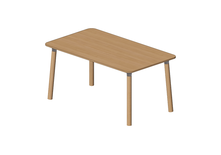 3D Tisch - Tisch aus Holz - Nordic Care - Knop 930 - Nordic... 3D Tisch - Tisch aus Holz - Nordic Care - Knop 930 - Nordic...