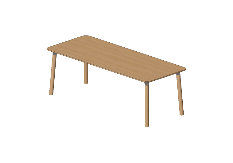 Mesas 3D - Mesa de madeira - Nordic Care - Knop 930 -... Mesas 3D - Mesa de madeira - Nordic Care - Knop 930 -...
