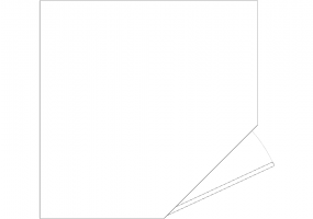 Kitchens DWG - 墙角底边 p105xl105 15