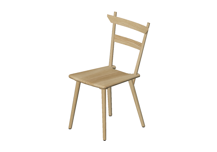 Sillas 3D - Silla de madera - Nordic Care - Alva 074 -... Sillas 3D - Silla de madera - Nordic Care - Alva 074 -...