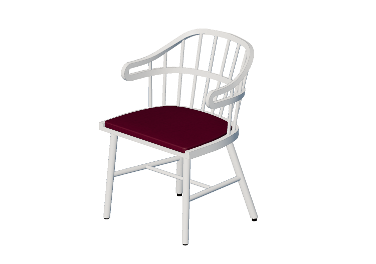 Chaises 3D - Chaise en bois laqué - Nordic Care - Curt 088... Chaises 3D - Chaise en bois laqué - Nordic Care - Curt 088...