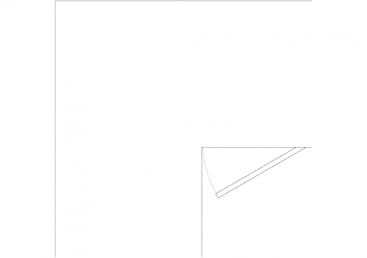 Cozinhas DWG - Bases angulares p105 04 - ACCA software