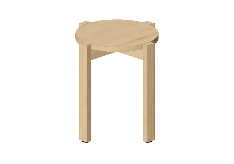 Chaises 3D - Tabouret en bois - Nordic Care - Twist 024 -... Chaises 3D - Tabouret en bois - Nordic Care - Twist 024 -...