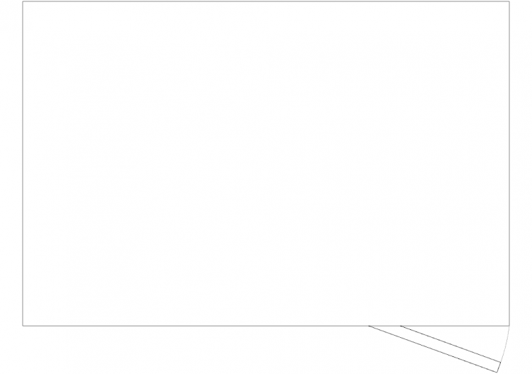Kitchens DWG - 墙角底边 p60xl90 05 - ACCA software