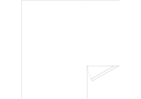 Kitchens DWG - 墙角底边 p90 02