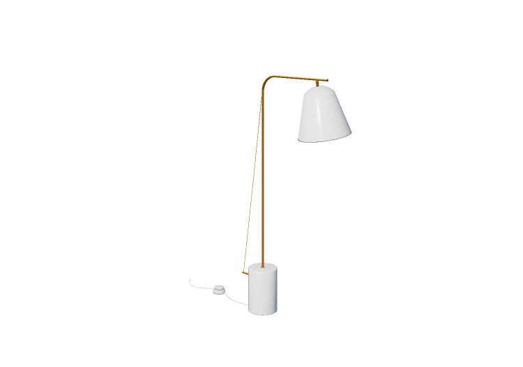 3D Stehlampe - Stehlampe - Norr 11 - Line Two White - NORR... 3D Stehlampe - Stehlampe - Norr 11 - Line Two White - NORR...